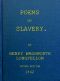 [Gutenberg 44398] • Poems on Slavery